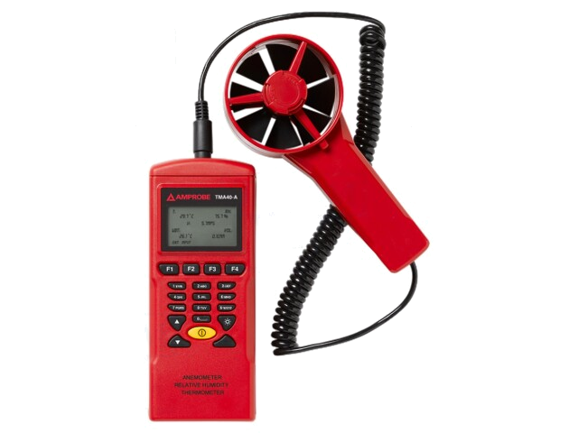 Thermo-anemometer; LCD; Bereik snelheidsmeting: 0,4÷32m/s Thermo-anemometer; LCD; Bereik snelheidsmeting: 0,4÷32m/s
